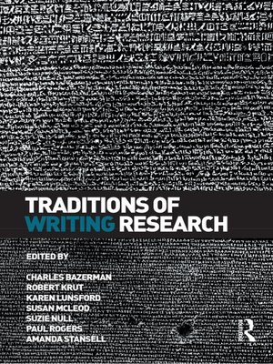 cover image of Traditions of Writing Research